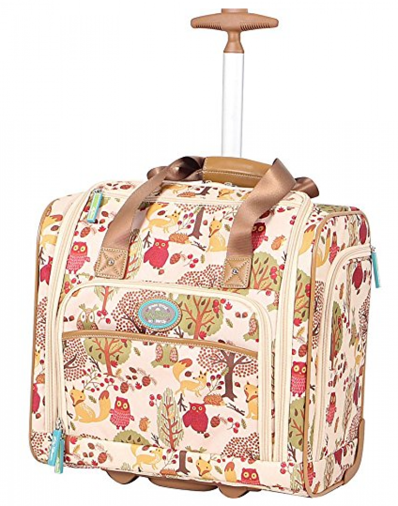 Lily Bloom Under the Seat Design Pattern Carry on Bag With Wheels Review 2020 Luggage Spots