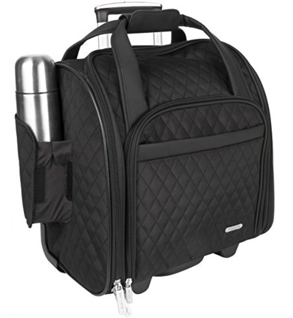 Travelon Wheeled Underseat CarryOn With BackUp Bag Review 2020