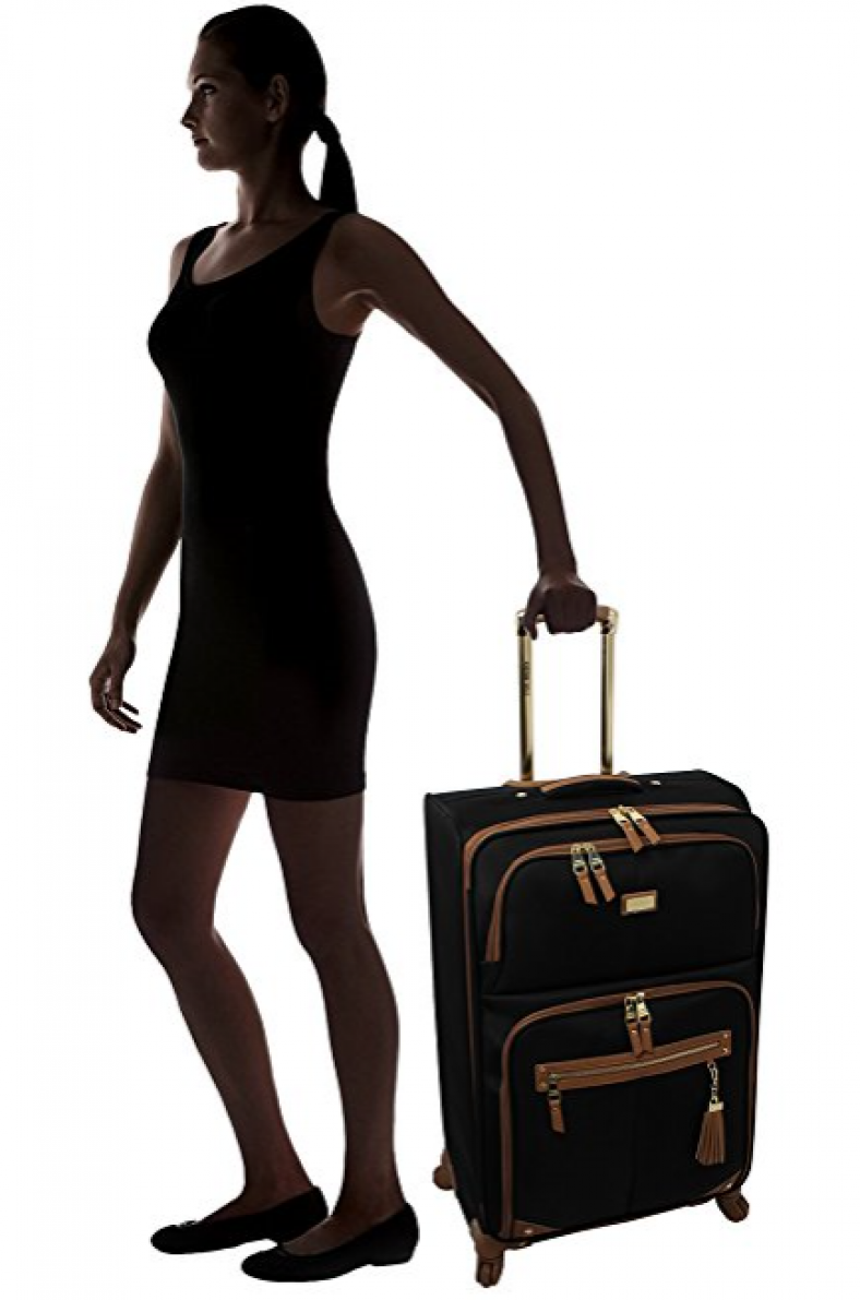 Steve Madden Luggage 3 Piece Softside Spinner Suitcase Set Collection