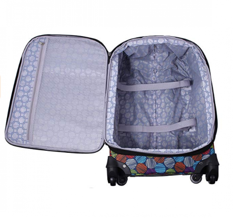 rosetti lighten up lightweight spinner luggage set