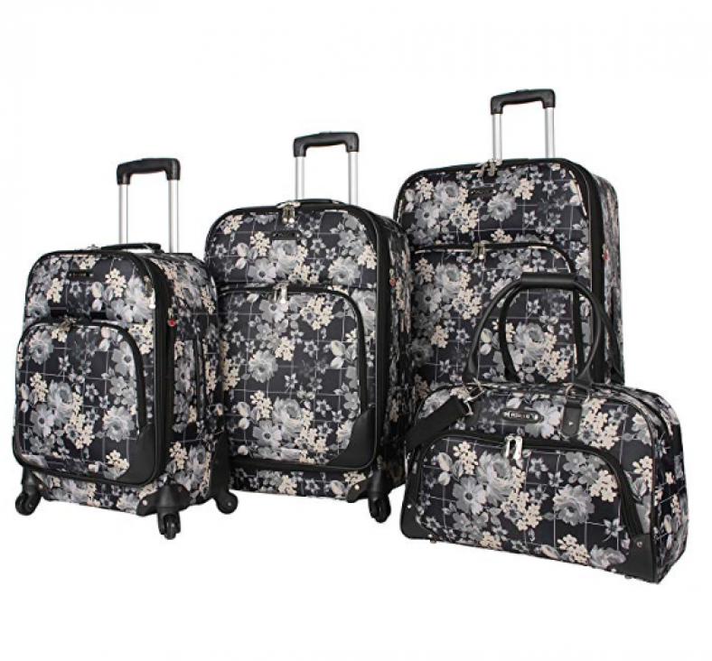 rosetti lighten up lightweight spinner luggage set