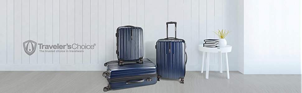 Traveler S Choice Tasmania 3 Piece Luggage Set Review 2020 Luggage Spots