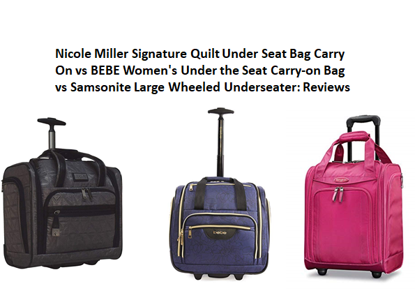 women's under seat luggage