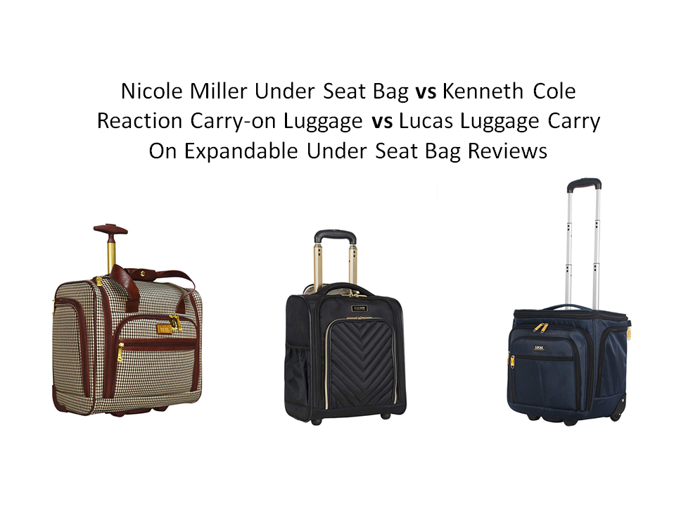 nicole miller carry on luggage