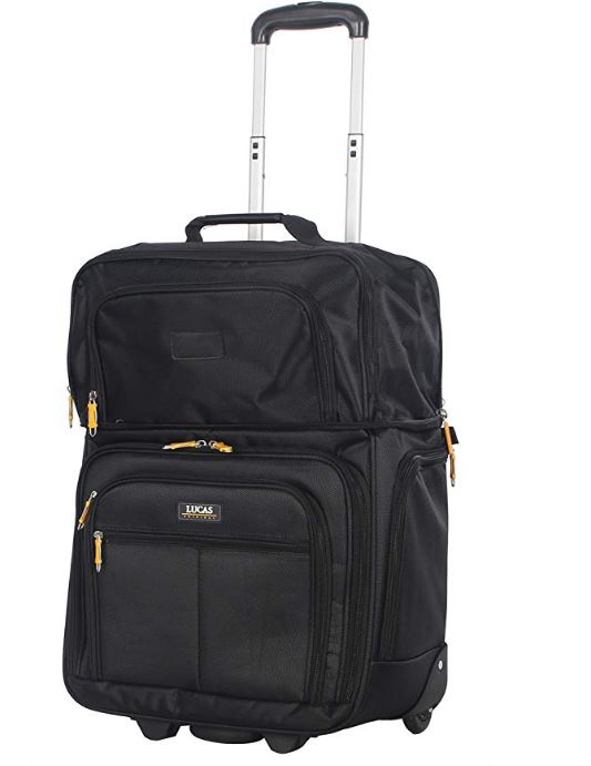 lucas expandable luggage reviews