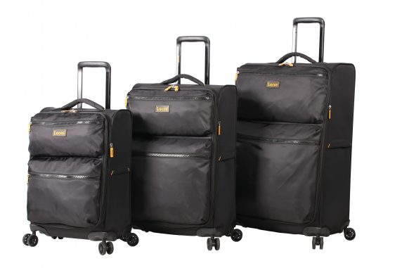 Lucas Original Ultra Lightweight 3 Piece Expandable Luggage Set Review ...