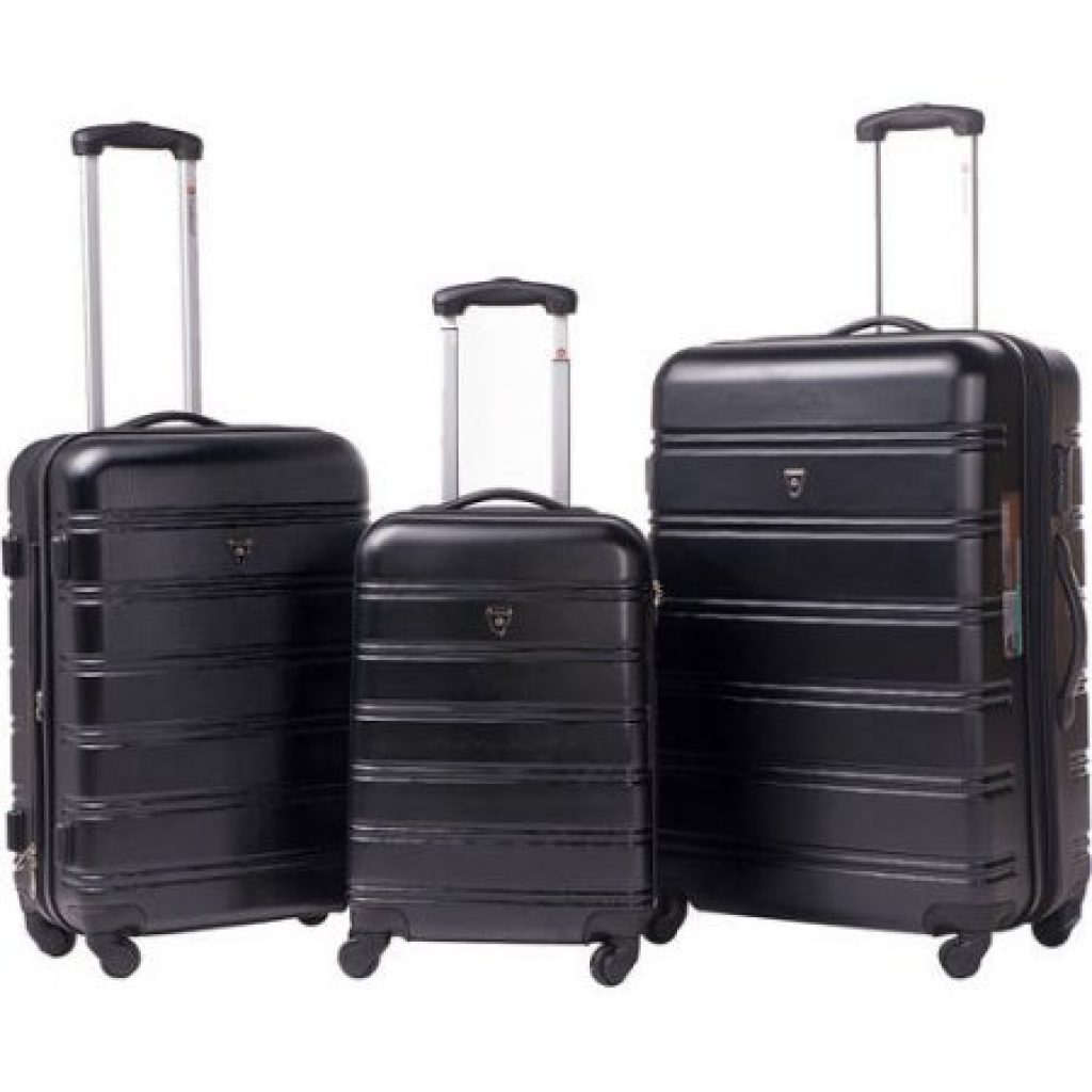 Best Lightweight Luggage Set Black