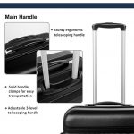 Merax Afuture 3 Piece Luggage Set Handle