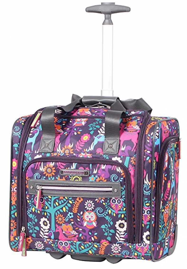 Lily Bloom Under the Seat Design Pattern Carry on Bag With Wheels Review 2020 Luggage Spots