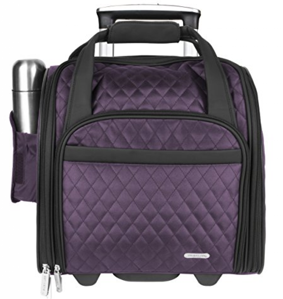 Travelon Wheeled Underseat CarryOn With BackUp Bag Review 2020