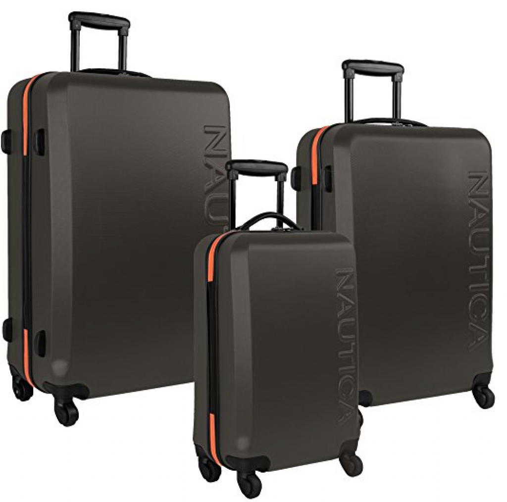 Nautica Luggage Ahoy 3 Piece Hardside Spinner Set Review 2020 Luggage