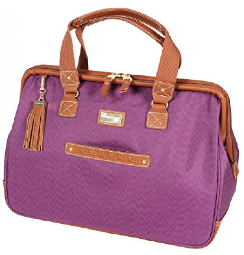 steve madden pink luggage