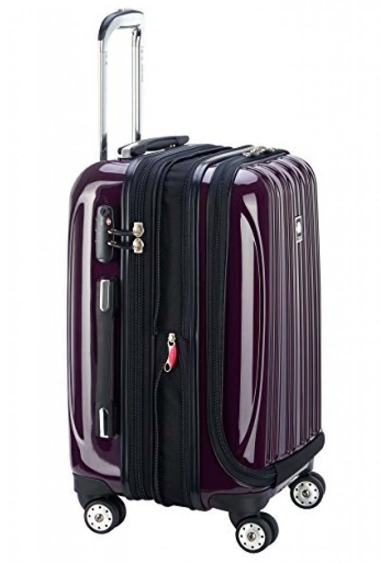 Delsey Luggage Helium Aero International Carry On Expandable Spinner