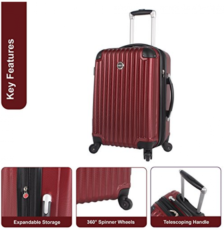Lucas Outlander Luggage CarryOn Hard Case 20 Inch Review 2020 Luggage Spots