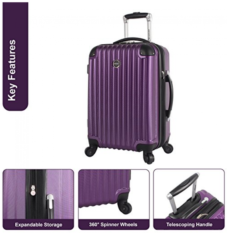 Lucas Outlander Luggage CarryOn Hard Case 20 Inch Review 2020