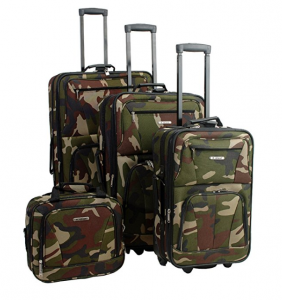 rockland 4 piece luggage set