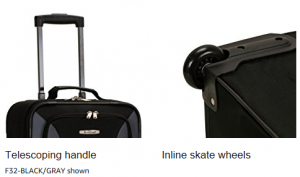 rockland luggage reviews
