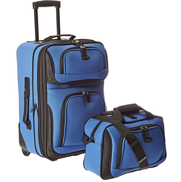 US Traveler Rio Two Piece Expandable Carryon Luggage Set Reviews 2020