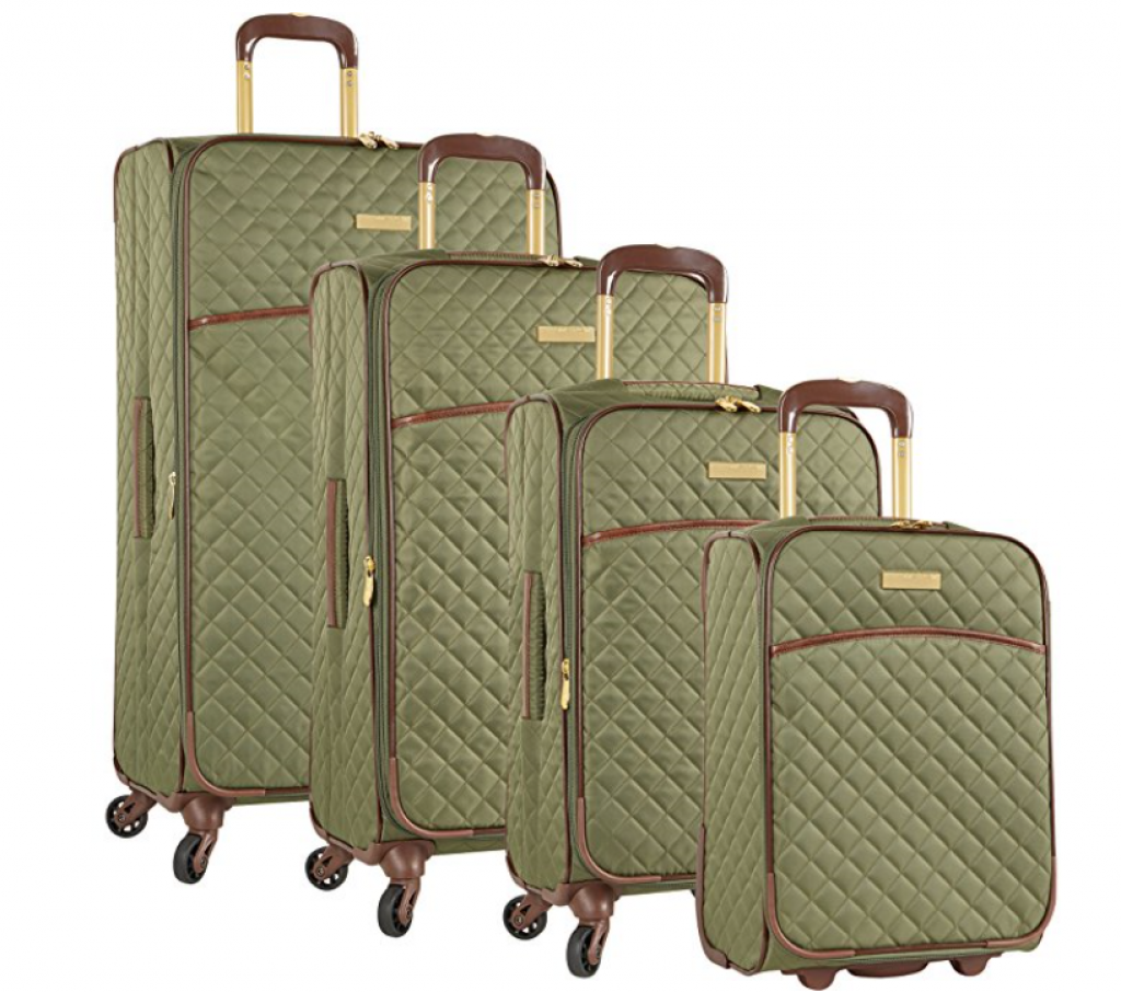 Anne Klein Women’s Bellevue 4 Piece Expandable Suitcase Set Review 2021 ...