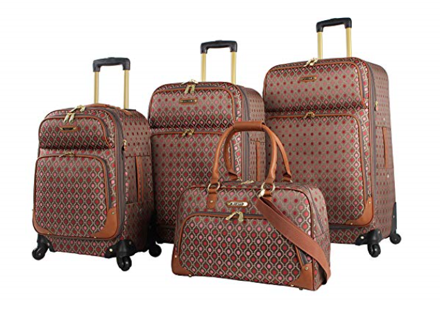 rosetti lighten up lightweight spinner luggage set