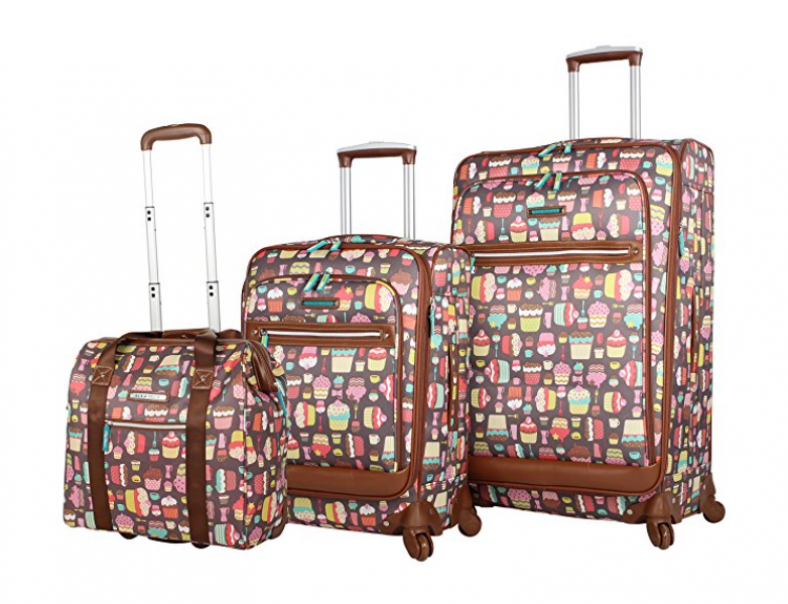 Lily Bloom Luggage 3 Piece Softside Spinner Suitcase Set Review 2020 ...