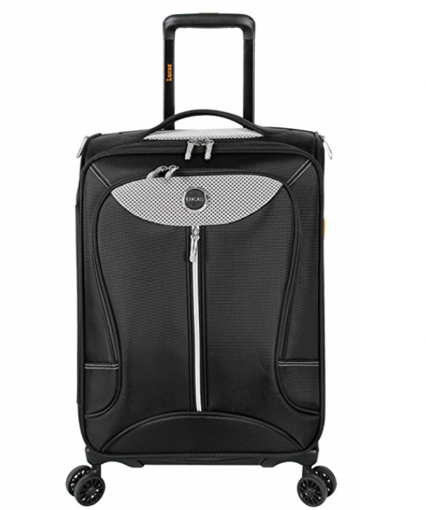 Lucas Luggage Adrenaline 2 Piece Softside Expandable Spinner Suitcase Set Review 2020 Luggage