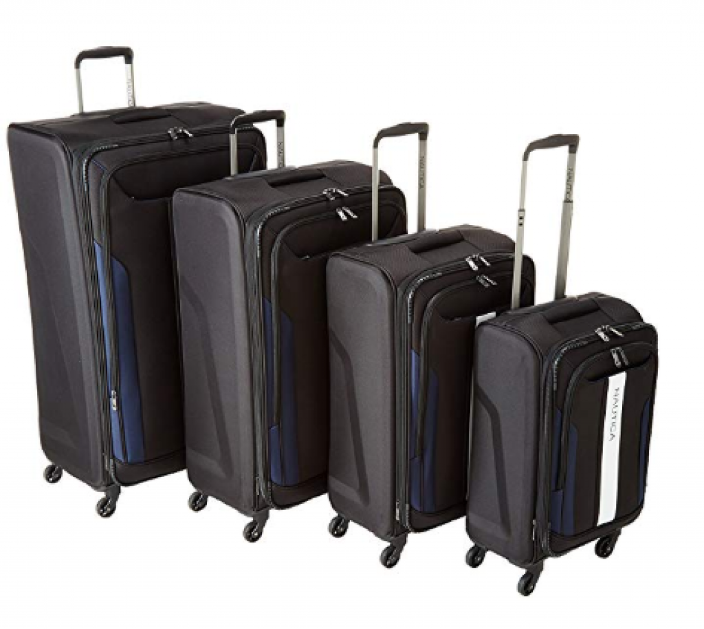Nautica 4 Piece Spinner Luggage Set Review 2020 Luggage Spots