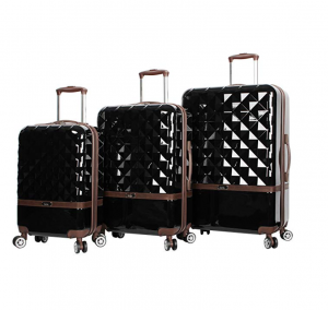 nicole miller hardside luggage set
