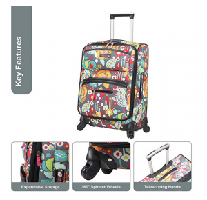 lily bloom carry on luggage