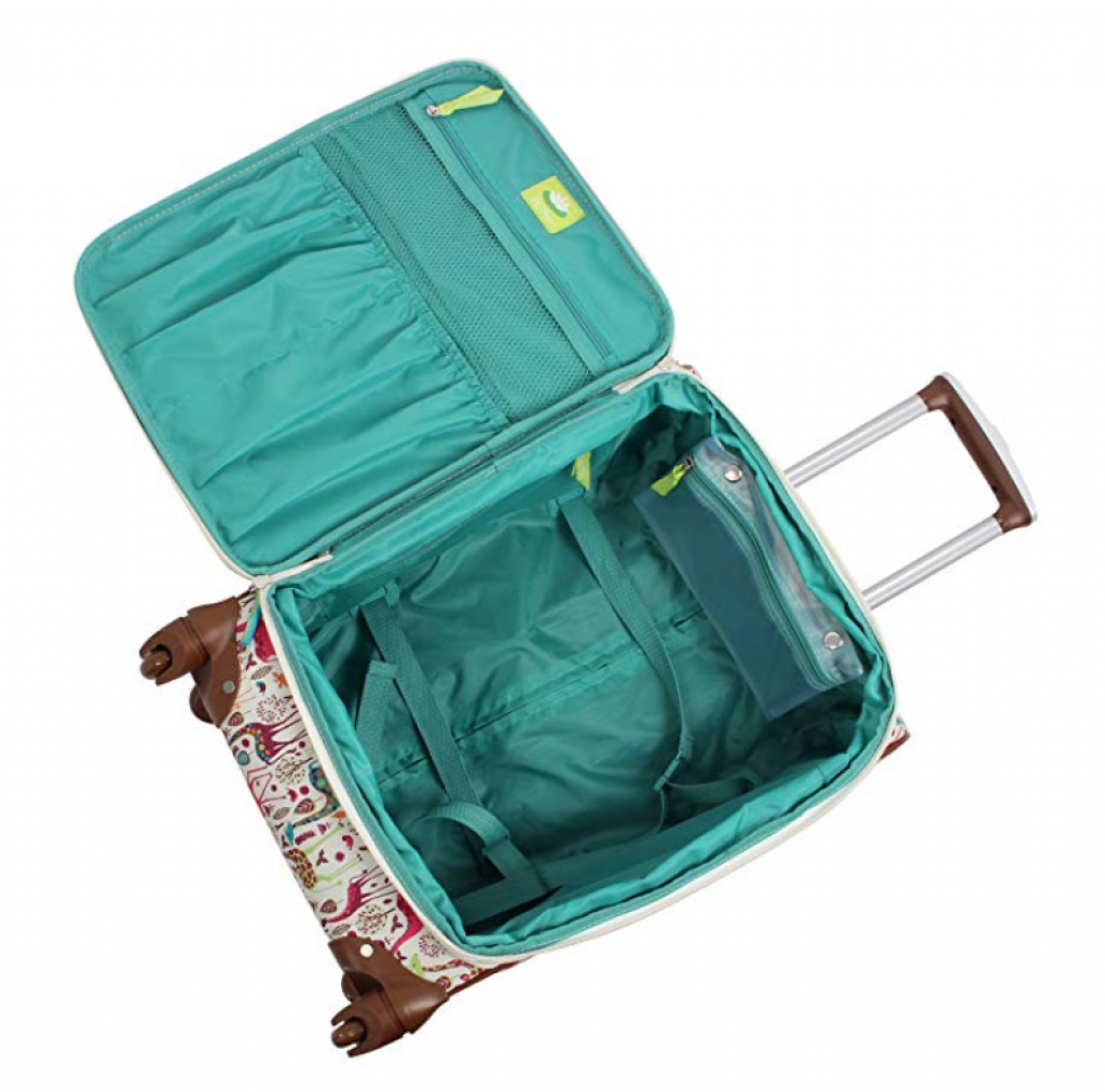 Lily Bloom Luggage Carry On Suitcase vs Ricardo Beverly Hills 20Inch 4