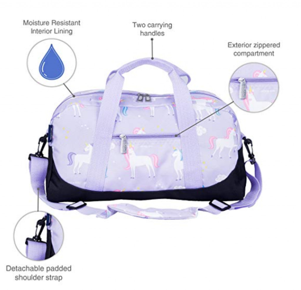 Stephen Joseph Quilted Duffle vs Wildkin Overnighter Duffel Bag