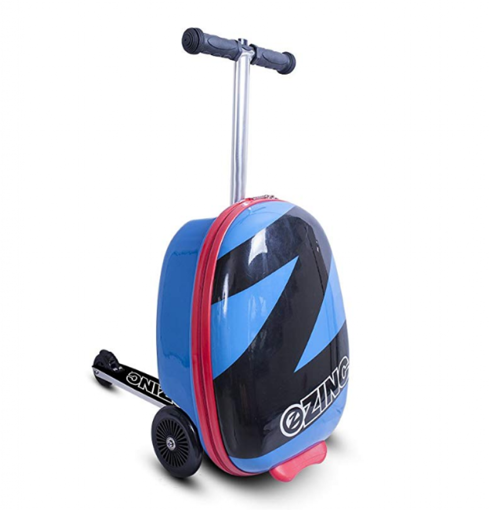 ZincFlyte Kid's Luggage Scooter vs Ferrari Kids Scooter Luggage