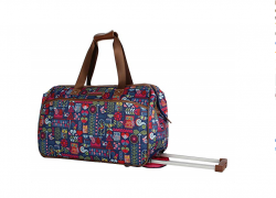 Lilly Bloom 14-inch Designer Wheeled Duffel Carry-On Reviews