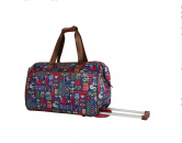 Lilly Bloom 14-inch Designer Wheeled Duffel Carry-On Reviews
