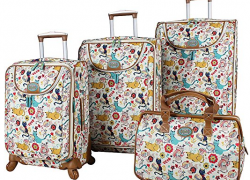 Lily Bloom Luggage Furry Friends 4-Piece Collection Review