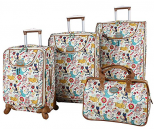 Lily Bloom Luggage Furry Friends 4-Piece Collection Review