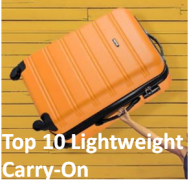 Top 10 Lightweight Carry-On Suitcases