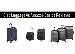 Ciao Luggage vs Amazonbasics Luggage Reviews