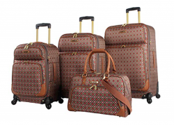 Rosetti Lighten Up Luggage Set 4 Piece Expandable Softside Suitcase Review