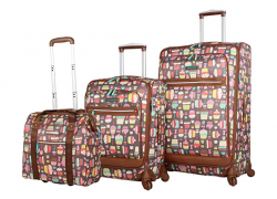 Lily Bloom Luggage 3 Piece Softside Spinner Suitcase Set Review