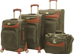 Caribbean Joe Luggage Castaway 4-Piece Spinner Suitcase Set Review