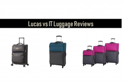 Affordable Lightweight Luggage is Right at Your Fingertips:  Lucas Luggage vs. IT Luggage