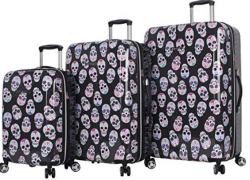 BETSEY JOHNSON 3 Piece Expandable Hardside Spinner Luggage Set Review