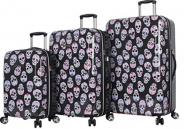 BETSEY JOHNSON 3 Piece Expandable Hardside Spinner Luggage Set Review