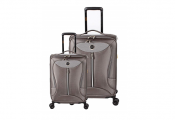 Lucas Luggage Adrenaline 2 Piece Softside Expandable Spinner Suitcase Set Review