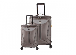 Lucas Luggage Adrenaline 2 Piece Softside Expandable Spinner Suitcase Set Review
