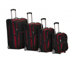 Rockland Luggage Varsity Polo Equipment 4 Piece Luggage Set Review