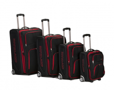 Rockland Luggage Varsity Polo Equipment 4 Piece Luggage Set Review