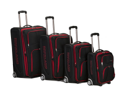 Rockland Luggage Varsity Polo Equipment 4 Piece Luggage Set Review
