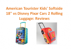 American Tourister Kids’ Softside 18″ Upright vs Disney Pixar Cars 2 Rolling Lightning McQueen Luggage: Reviews